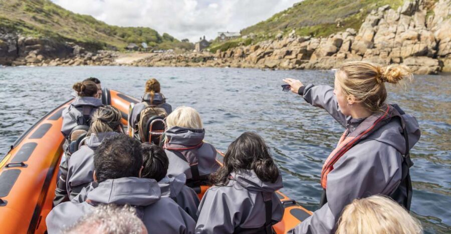 Penzance: Land's End Boat Tour with Wildlife Guides - Comfort, safety, and what to expect when the sea turns bumpy