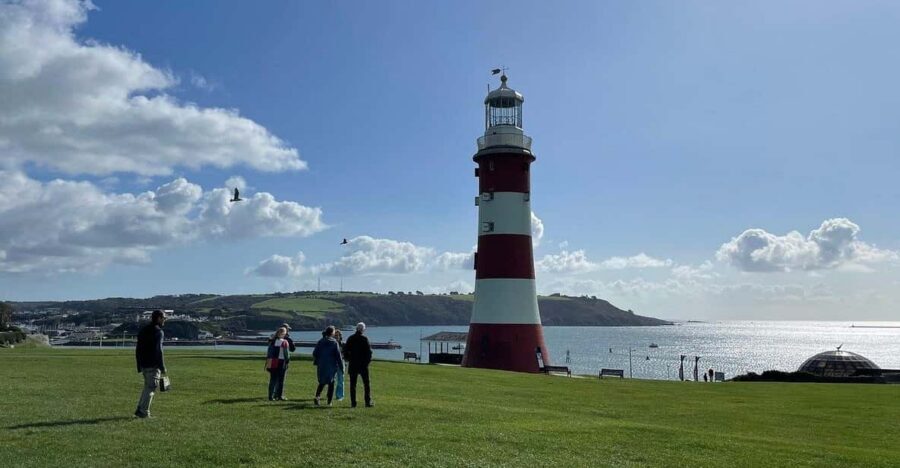Plymouth: Best of Plymouth Walking Tour - Plymouth Hoe and Tinside Pool: the sea view that makes the whole tour click