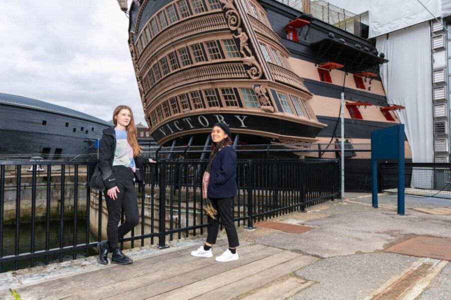 Portsmouth: Historic Dockyard Ultimate Explorer Ticket - HMS Victory and Victory Live: Nelson’s flagship while restoration is happening