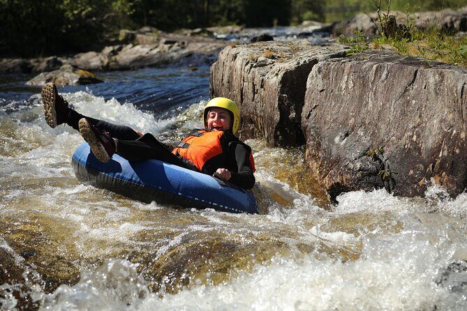 River Tubing in Perthshire - Scenery and the Scotland-From-Water Bonus