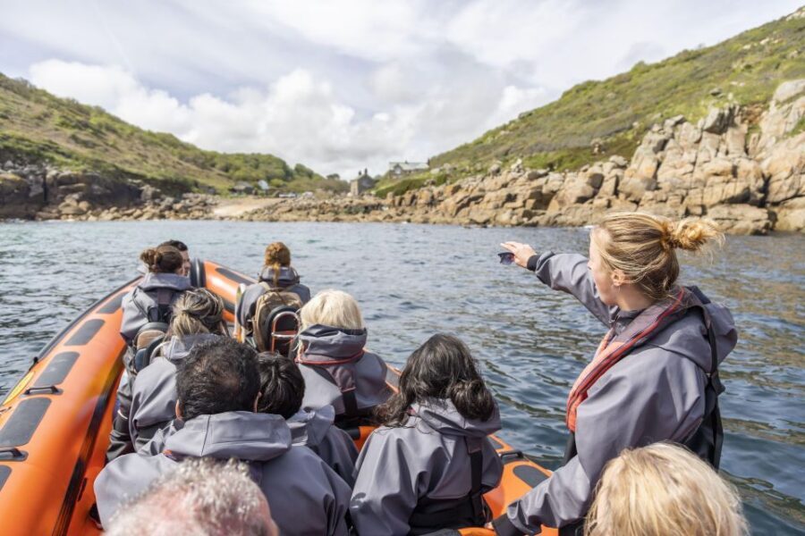 Rounding Cornwall Boat Trip Experience. (Departing Hayle) - When the sea gets rough: what to expect on the Hayle start