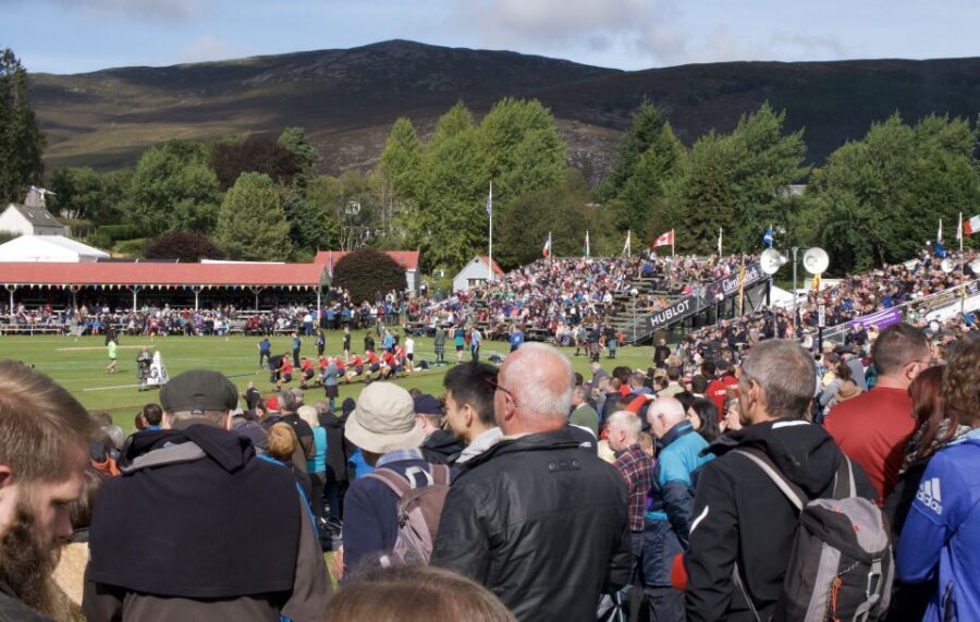 Royal Highland Braemar Gathering, transfer from Edinburgh - Perthshire and the Heart of Scotland stretch
