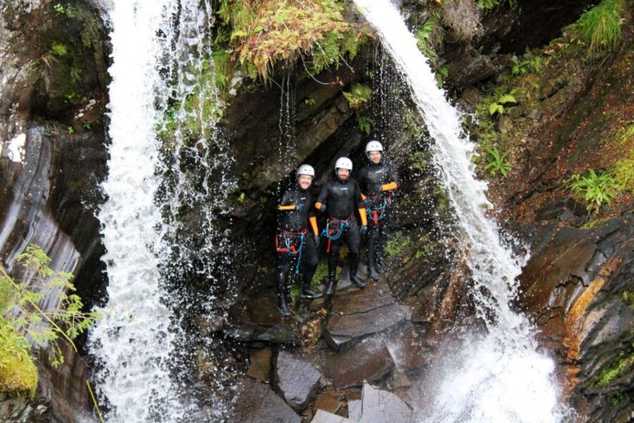 Roybridge, Lochaber: CANYONING - Laggan Canyon - Roybridge to Laggan Canyon: what this trip feels like