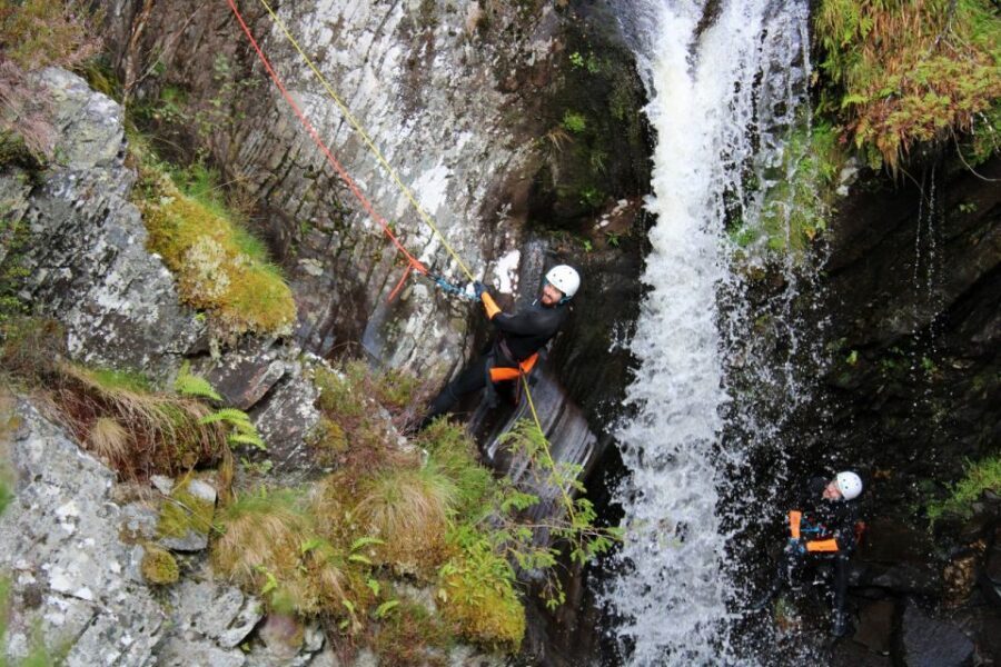 Roybridge, Lochaber: CANYONING - Laggan Canyon - What you get back at the end: hot drinks, robes, and a photo link