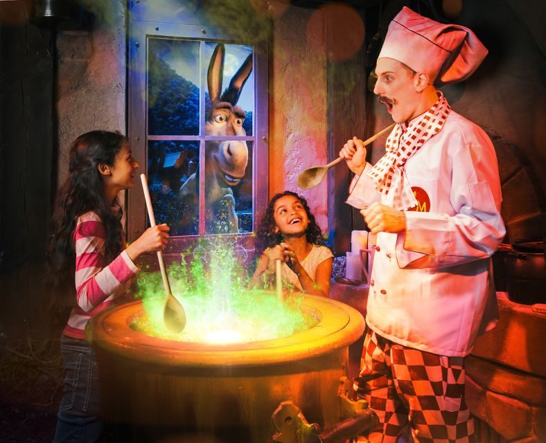 SEA LIFE London & DreamWorks Shrek's Adventure: Combo Ticket - Coral Kingdom, Mangroves, Rainforest Adventure, and Ocean Invaders