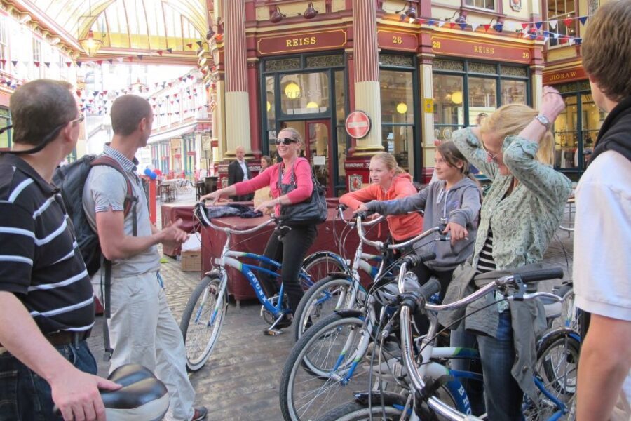 Secret London Tour by Bike - Bike Comfort, Lights, and What You Actually Get
