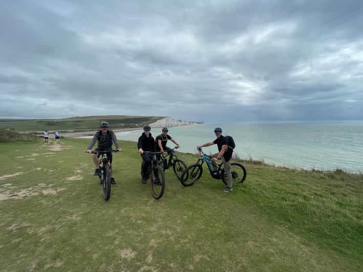 Seven Sister Coastal eBike & Drive Tour - Off-Road Fun in Friston Forest: When the e-Bike Actually Shines