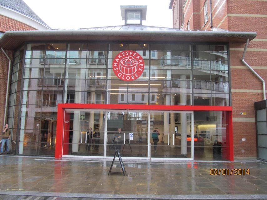 Shakespeare in London Private Tour - Sam Wanamaker’s Globe Theatre Tour: Seeing the Theatre Machine Up Close