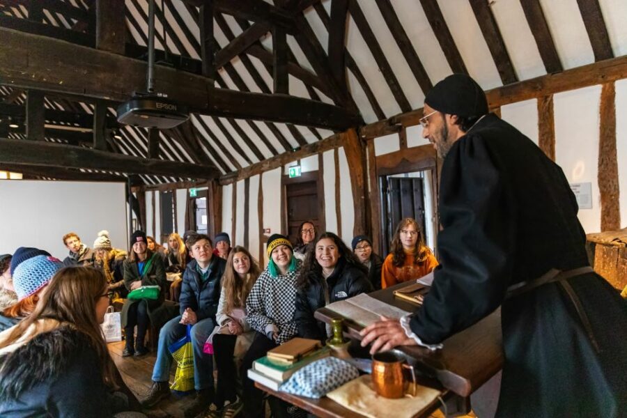 Shakespeare's Schoolroom and Guildhall Entrance Tickets - Dressing Up, Tudor Games, and How Fun Supports Learning