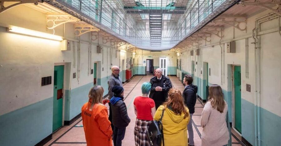 Shepton Mallet Prison: Guided Tour - Officer landings and steel doors: the 400-year feel of routine