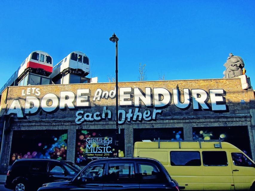 Shoreditch: Street Art & Hidden Gems with a Local Host - Street Art in Shoreditch, Including the Banksy Threads