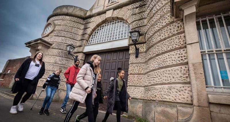 Shrewsbury Prison: Entry Ticket - Reception and processing areas: where the prison story begins