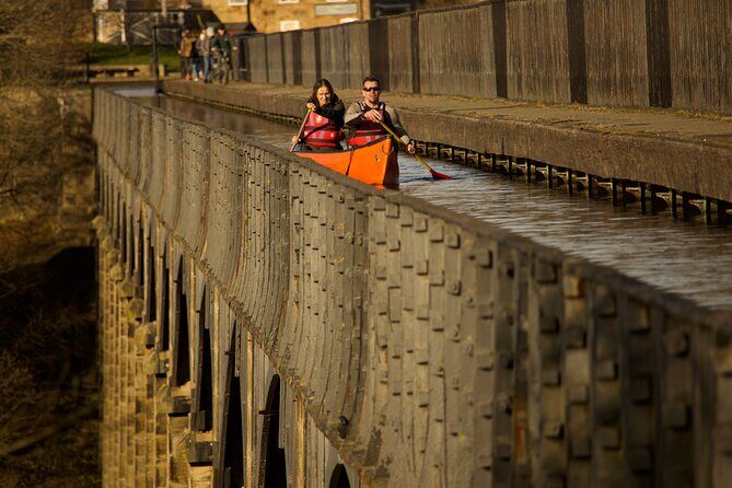 Small Group Pontcysyllte Aqueduct Canoe Trip - Crossing the viaduct: heights, timing, and staying relaxed