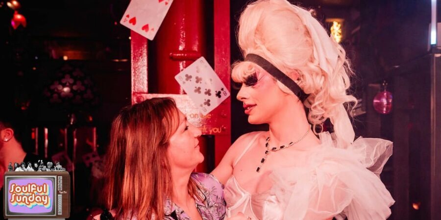 Soulful Sunday Roast Dinner with Drag Queens - Blundells Supper Club at 2pm: the vibe you’re buying