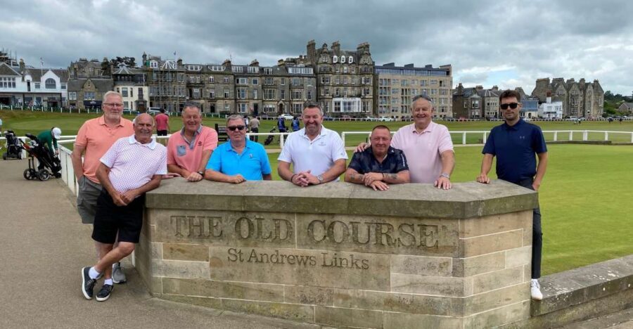 St Andrews: Golf Origins and Old Course History Tour - The 1st Tee, Royal and Ancient Clubhouse Backdrop, and Course Rules