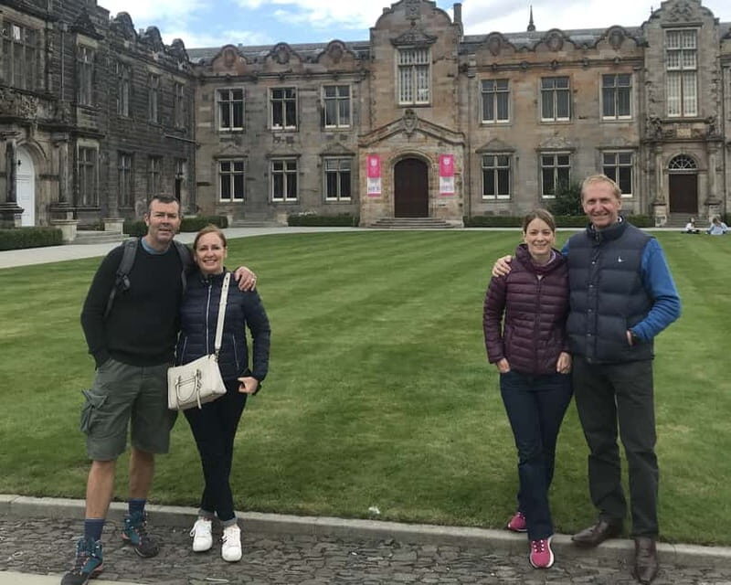 St Andrews: Top Sights Guided Walking Tour - West Port Gate and finishing strong: your easy exit point for the rest of the day