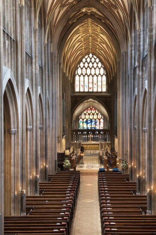 St Mary Redcliffe Church Bristol: Guided Tour - South Transept tombs and the spire that fell