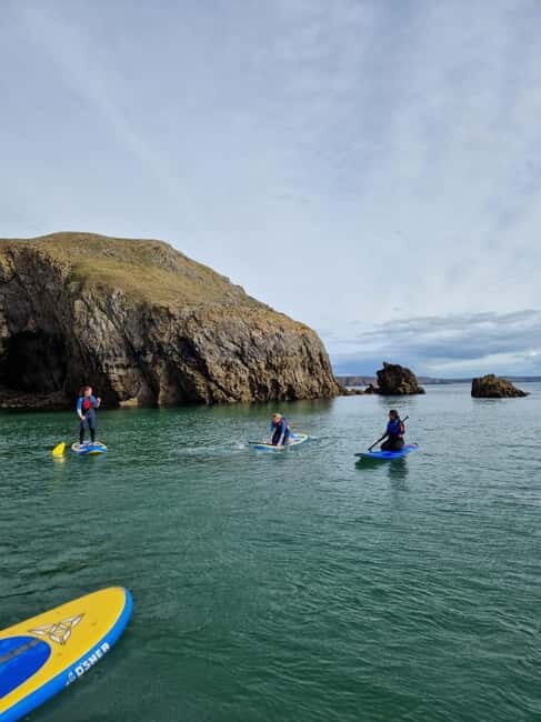 Stackpole Quay: Paddle Boarding Tour - What you do before you paddle: gear, wetsuit fit, and a safety briefing that sticks
