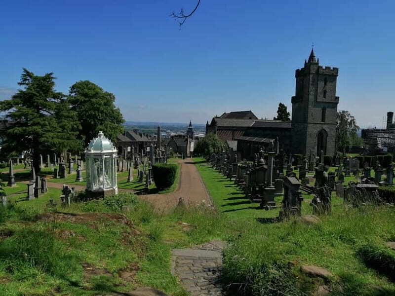 Stirling: Daily Guided Walking Tour with a Local Guide - Holy Rude Church and Old Town Cemetery: Gravestones and Big Views