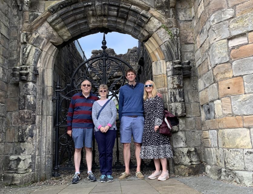 Stirling: Private Old Town & Castle Walking Tour - Old Town walking stops: what you’ll notice at each named landmark