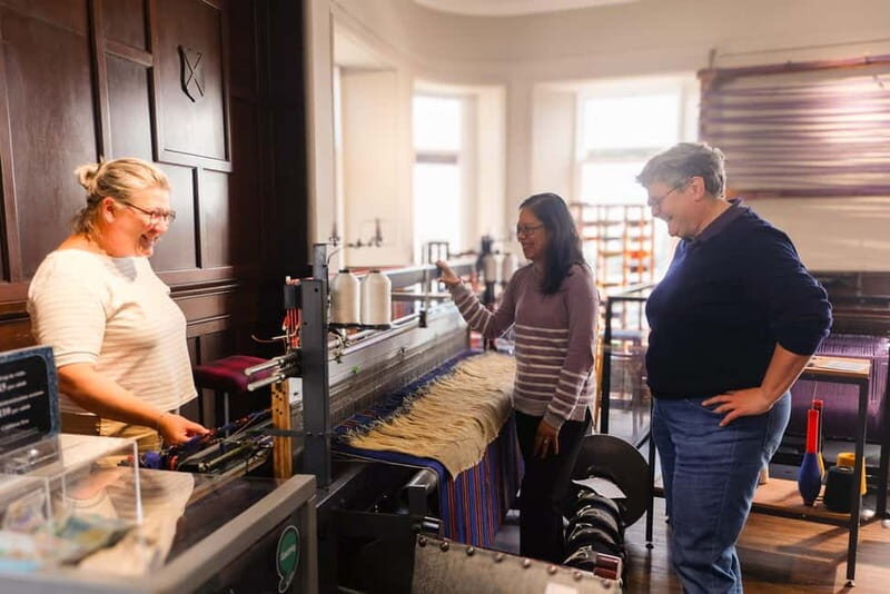 Stornoway: Harris Tweed Story Room Tour with guide - The guided industrial story you can picture