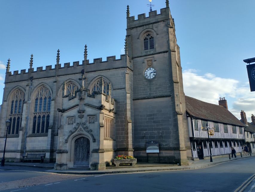 Stratford-Upon-Avon: The Famous Walk Talk Show - Schoolroom links, KES, the Swan Theatre area, and the church of christening and burial