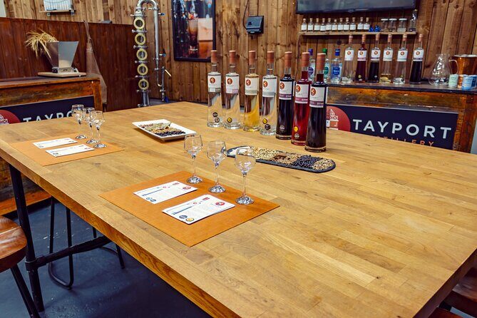 Tayport Distillery Tour & Tastings - The take-home mini gin bottle wax: a small detail with big payoff