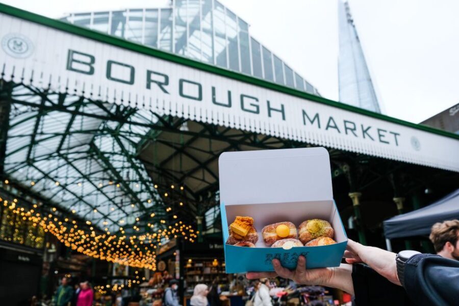 Tea and Doughnuts: Historic Walking Food Tour of Southwark - Borough High Street: history talk while you walk it off