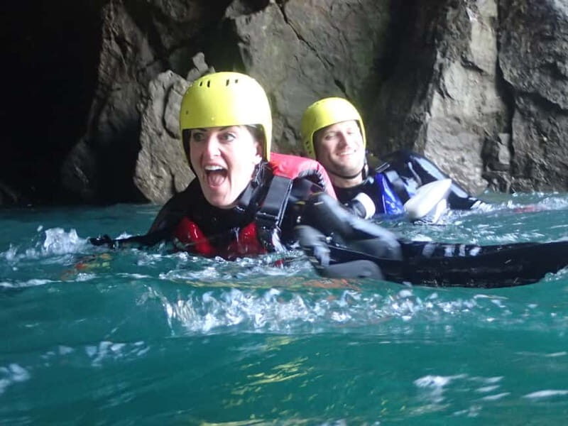 Tenby: Coasteering Adventure - Sea Caves, Secret Pools, and Swim-Throughs (Yes, You’ll Get Wet)