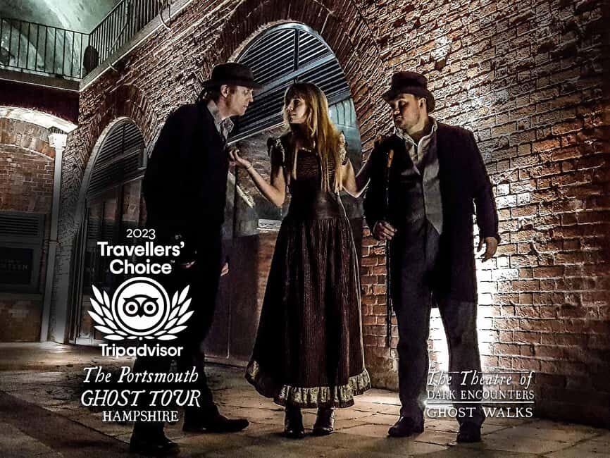 The Portsmouth Ghost Walk - Round Tower Finish: A Clean Ending to the Atmosphere
