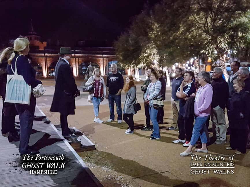 The Portsmouth Ghost Walk - The 75-Minute Format: Walk, Listen, React