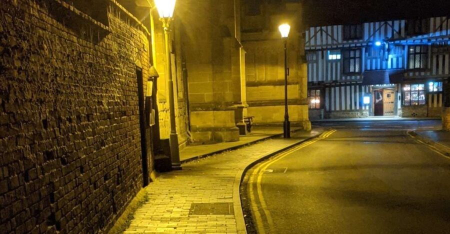 The Sinister Side of Shakespeare's Stratford Walking Tour - Where the tour starts: Sheep Street and High Street corner basics