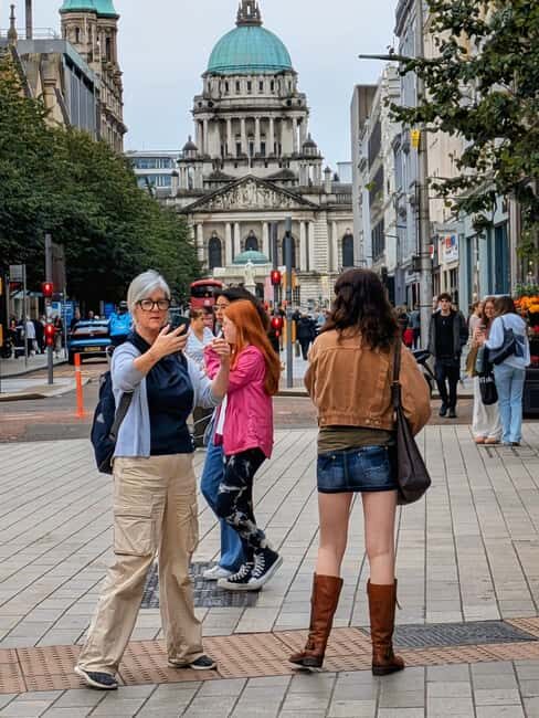 The Story of Belfast: walking tour with a local guide - Stop-by-stop: City Hall to Scottish Provident Building to Grand Opera House