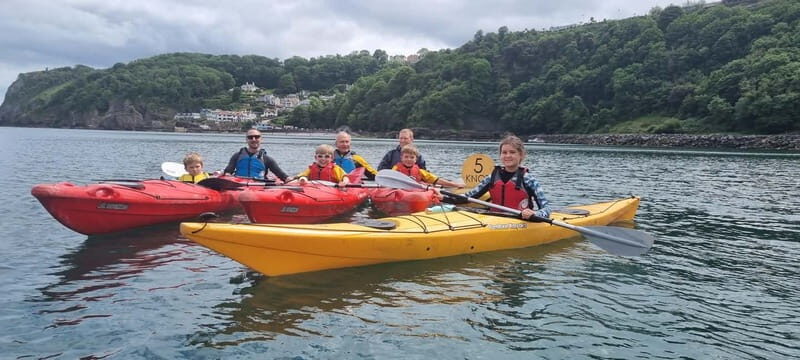 Torquay: Guided Wildlife, Bushcraft, Sea Cave Kayak Safari - Fossil Hunting on a Secluded Beach (Devonian Geology, Up Close)