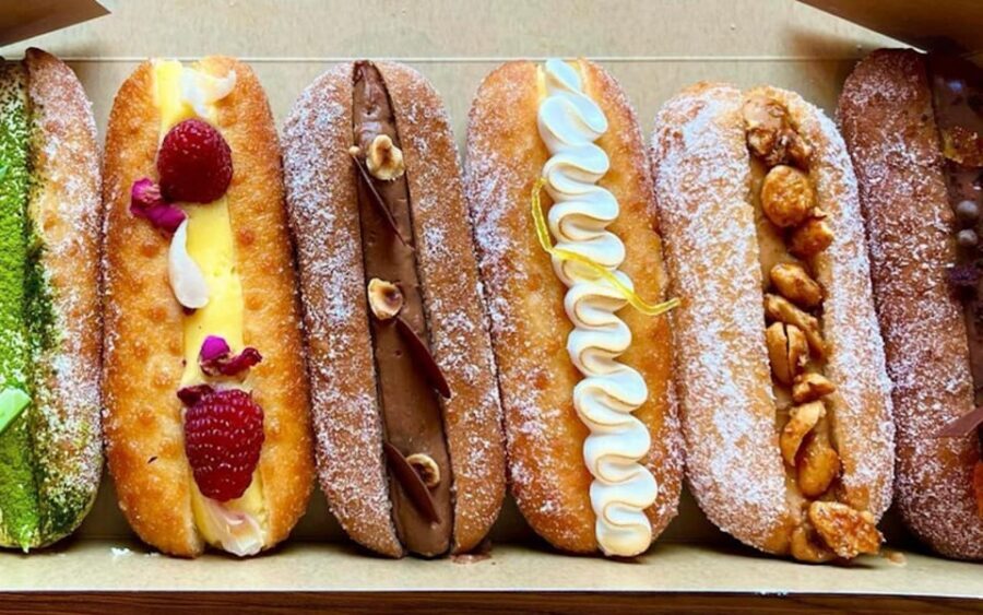 Underground Food Tour: London Bridge - Borough Market tastings: cinnamon slice, salt beef, fish and chips, and more