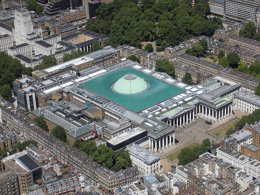 Unveil the Rosetta Stone, Parthenon at British Museum - Entering the British Museum’s Great Court Roof View