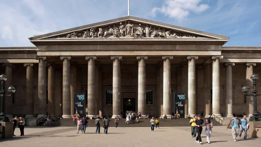 Unveil the Rosetta Stone, Parthenon at British Museum - Sutton Hoo helmet: Anglo-Saxon craft with a sense of drama
