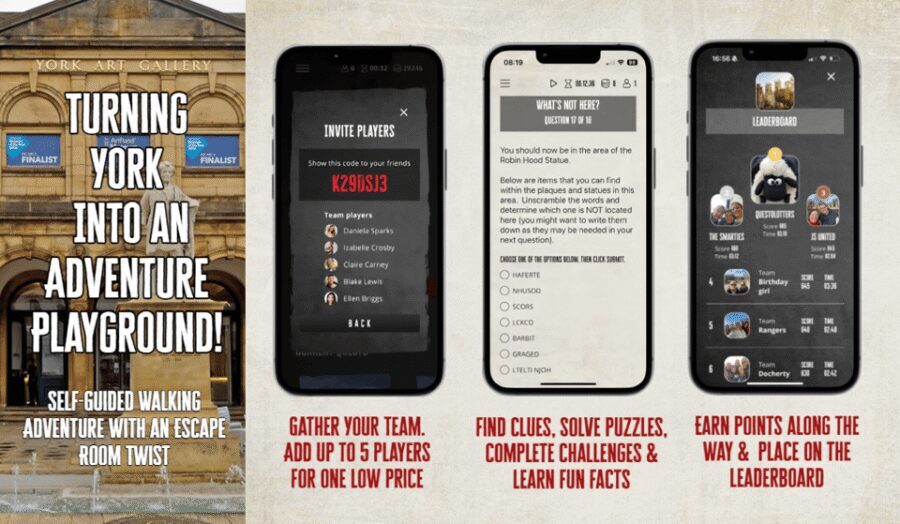 York: City Walking Tour & Exploration Game - The Shambles: solving challenges on York’s most famous street