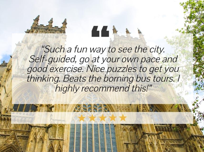 York: City Walking Tour & Exploration Game - No guide on site: what that means for your experience