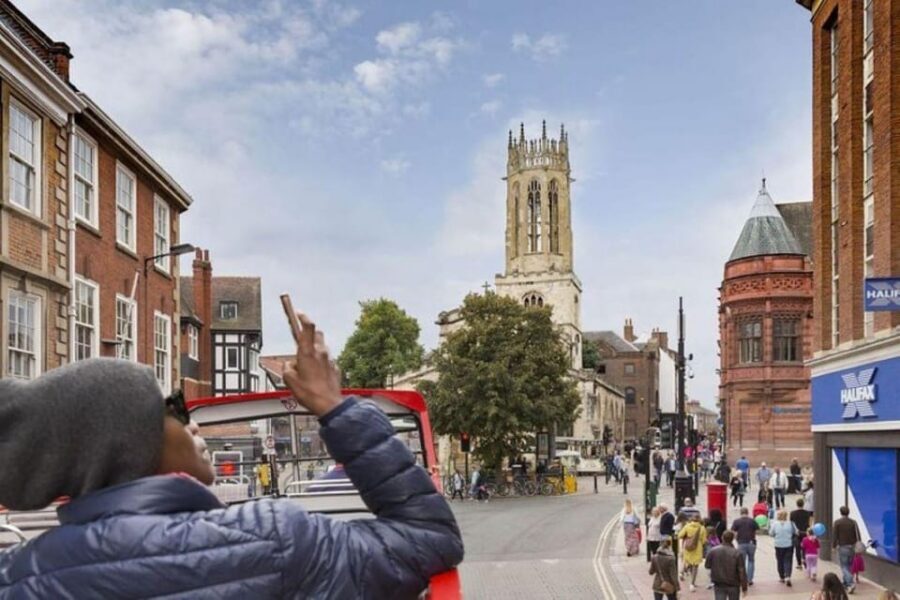 York Day Rail Tour from London including Hop-on Hop-off tour - London King’s Cross to York: fast LNER train with Wi‑Fi