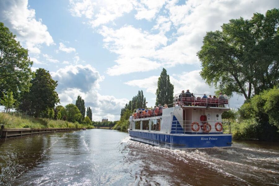 York: Daytime Sightseeing Boat Cruise with Live Commentary - 45 minutes vs 1 hour: what you’ll see along the Ouse