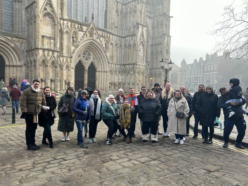York: Harry Potter Guided Walking Tour - The Shambles finish: narrow lanes, big atmosphere