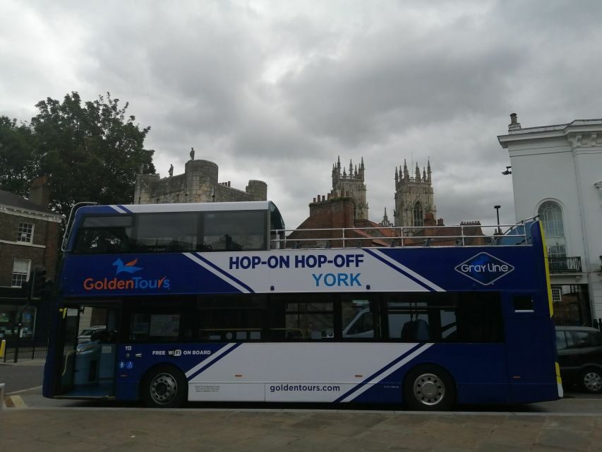 York: Hop-on Hop-off Sightseeing Bus Tour - York’s Big Three Landmarks From the Bus