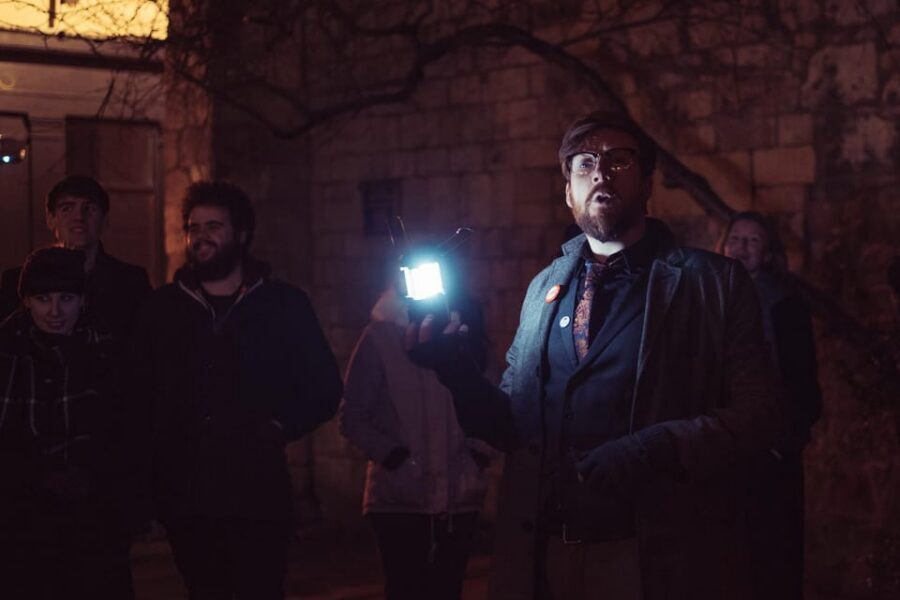 York: The Deathly Dark Ghost Tour - What $20 buys you in 90 minutes of street theatre