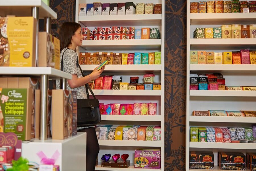 York's Chocolate Story: Guided Tour - After the tour: cafe and gift shop time